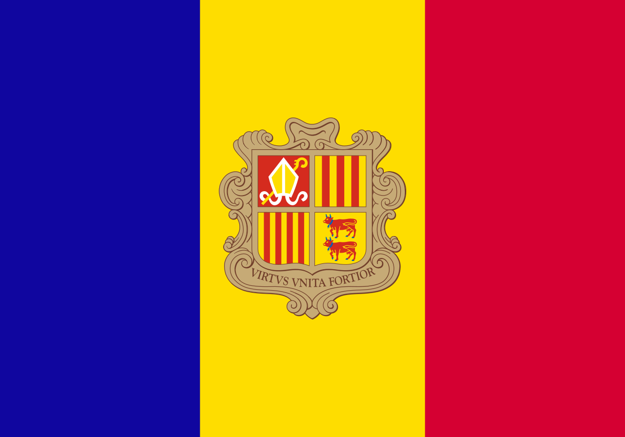 Флаг Андорра