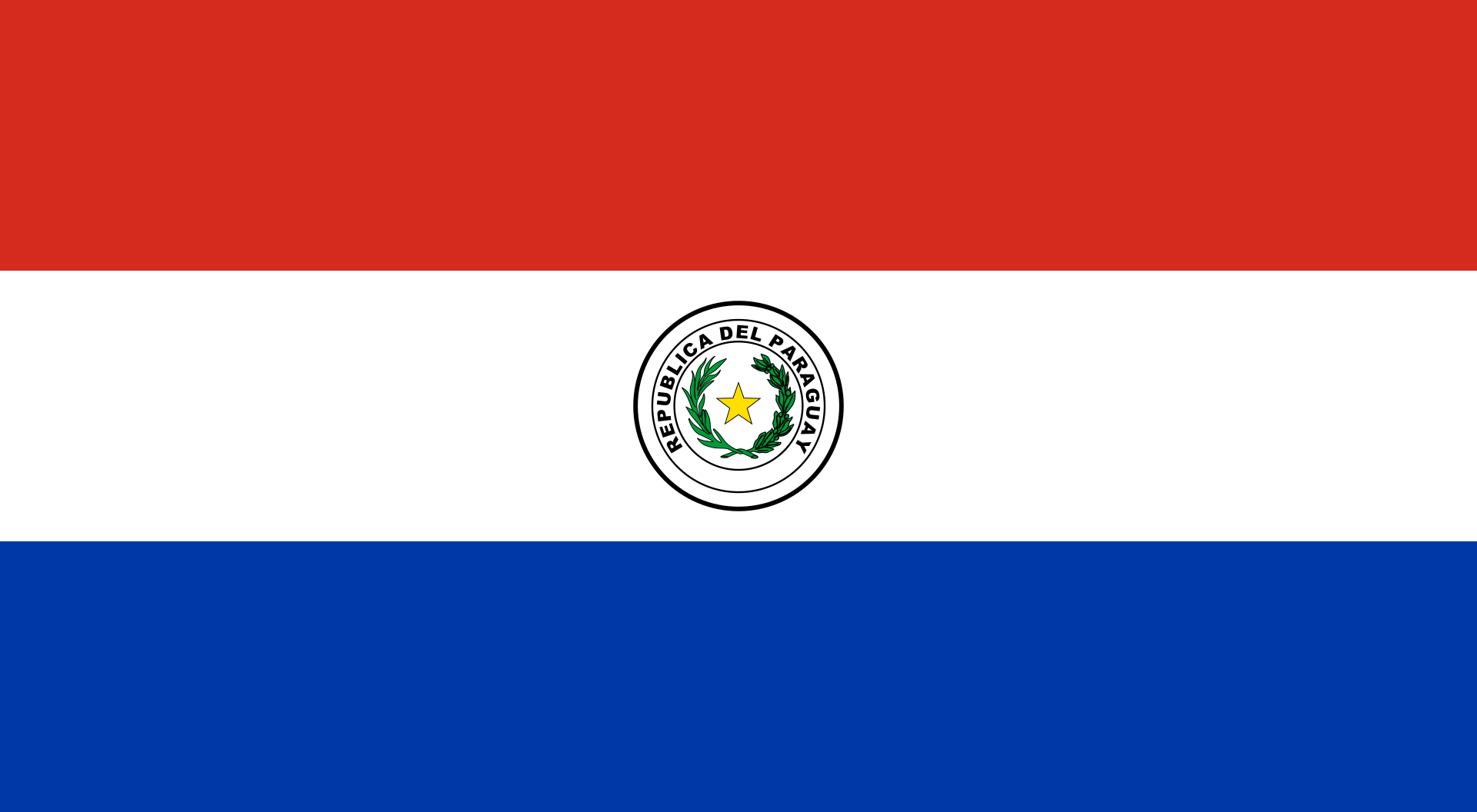 Флаг Парагвай